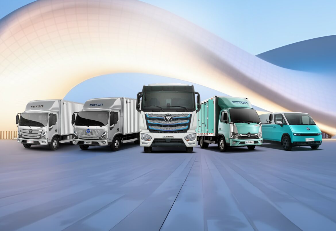 Foton débarque en France avec des camions électriques jusqu’à 18 tonnes !