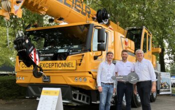 Une nouvelle Liebherr prend la route chez Lelieur Levage