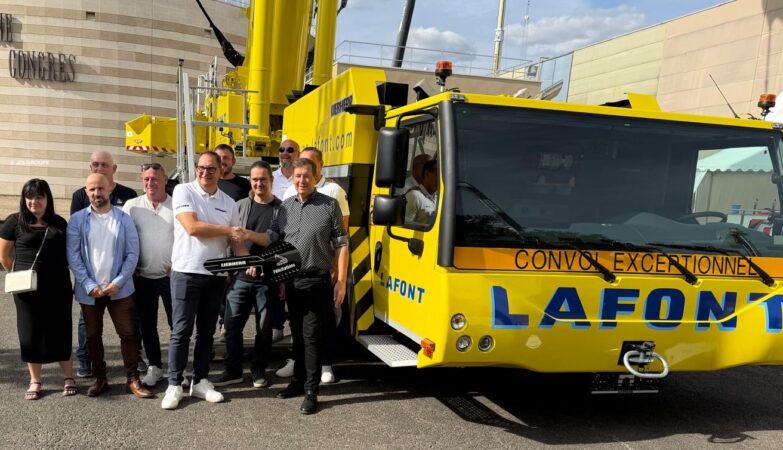 La 700 tonnes du JDL Expo prend la route avec le Groupe Lafont !