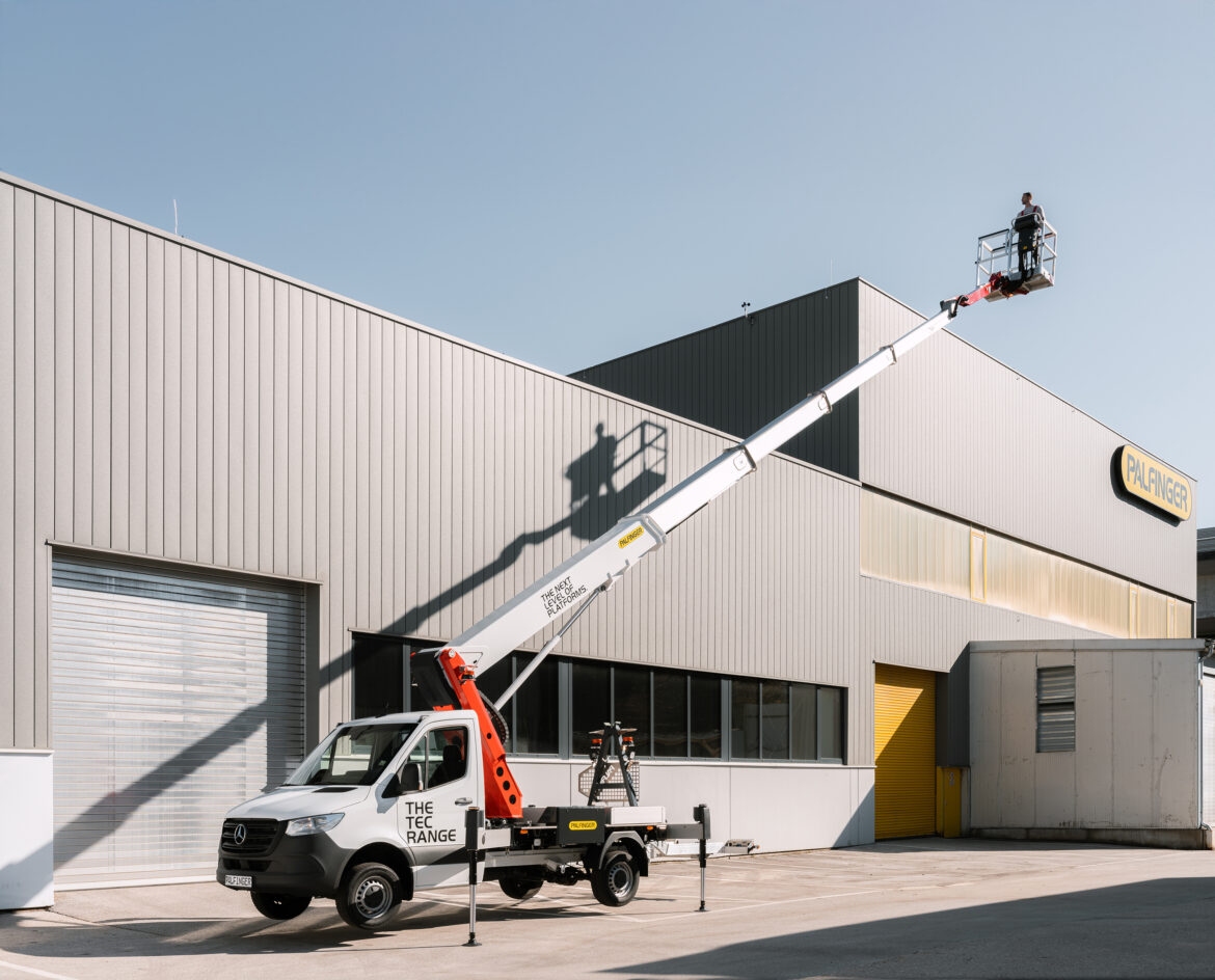 PALFINGER décroche l&rsquo;IAPA Award 2026 avec sa nouvelle nacelle PT 25 TJ