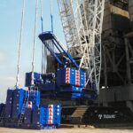 Maxim Crane et sa Tadano CC 78.1250-1 : 1 250 tonnes de muscles pour une démolition de haute précision
