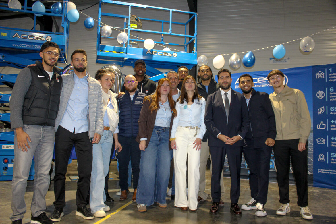Acces Industrie Valenciennes : 20 ans, 400 machines et toujours plus haut !