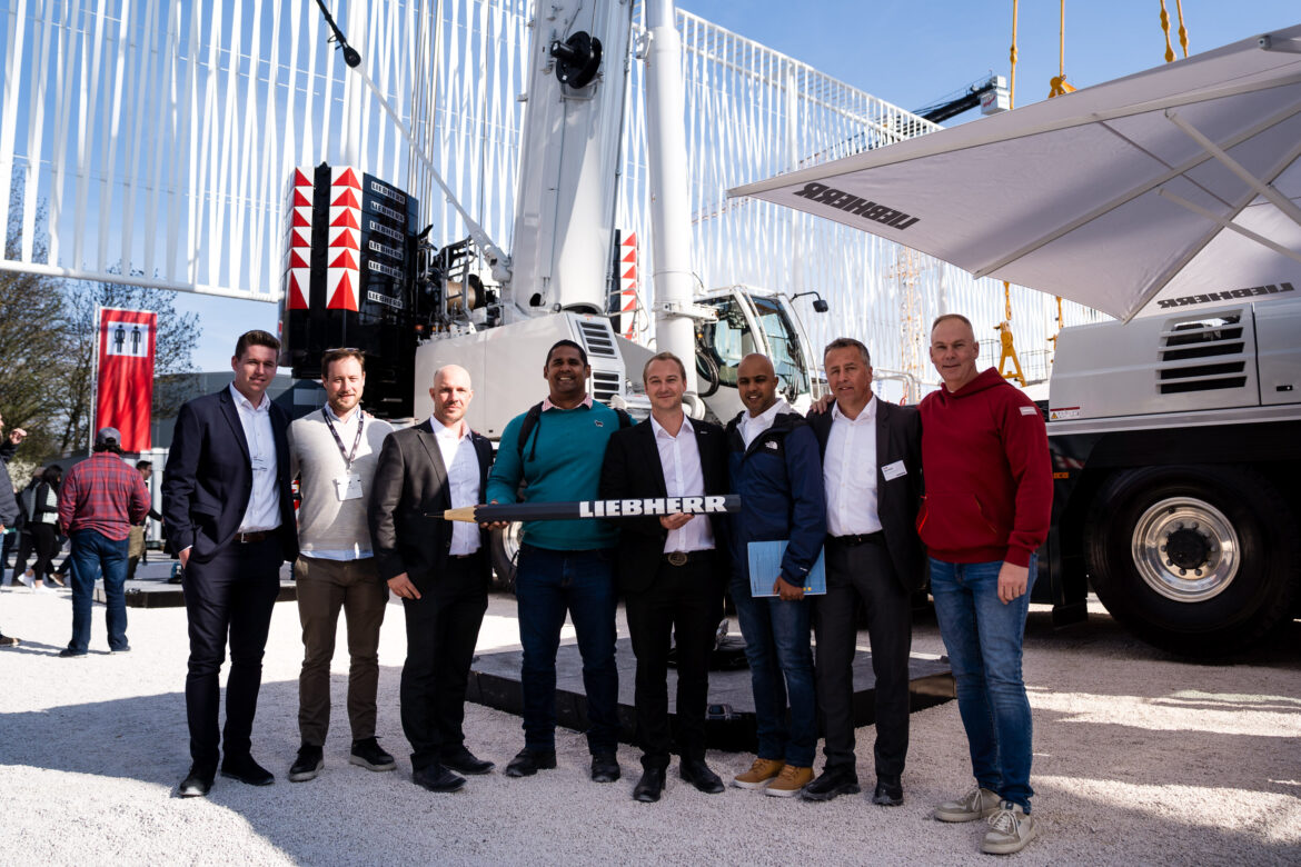 Concord Cranes : la première Liebherr LTM 1400-6.1 d’Afrique entre en action