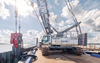 Liebherr LR 1130.1 unplugged : 130 tonnes de puissance… 100 % électrique