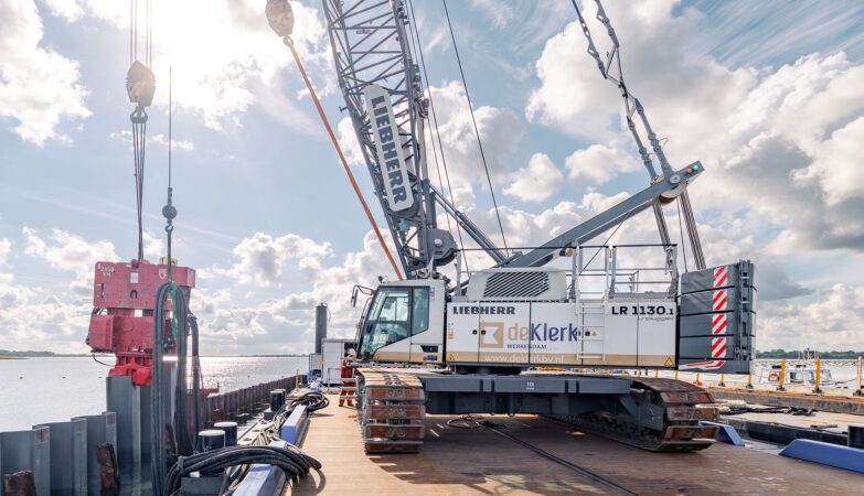 Liebherr LR 1130.1 unplugged : 130 tonnes de puissance… 100 % électrique