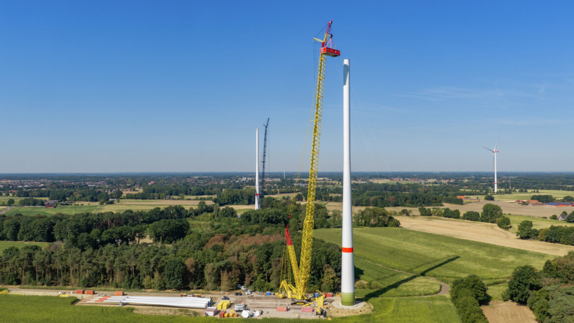 Liebherr : le système X3 donne des ailes à la LR 1800-1.0 pour l’éolien